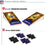 Wild Sports NFL Baltimore Ravens 2' x 4' Regulation Size Solid Wood Cornhole Set with Direct Print HD Team Graphics - Sports Collectibles, Sports Memorabilia, Sports Fan Shop, Sports Gifts