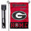 College Flags & Banners Co. Georgia Bulldogs Welcome to Our Home Garden Flag with Stand Holder - Sports Collectibles, Sports Memorabilia, Sports Fan Shop, Sports Gifts