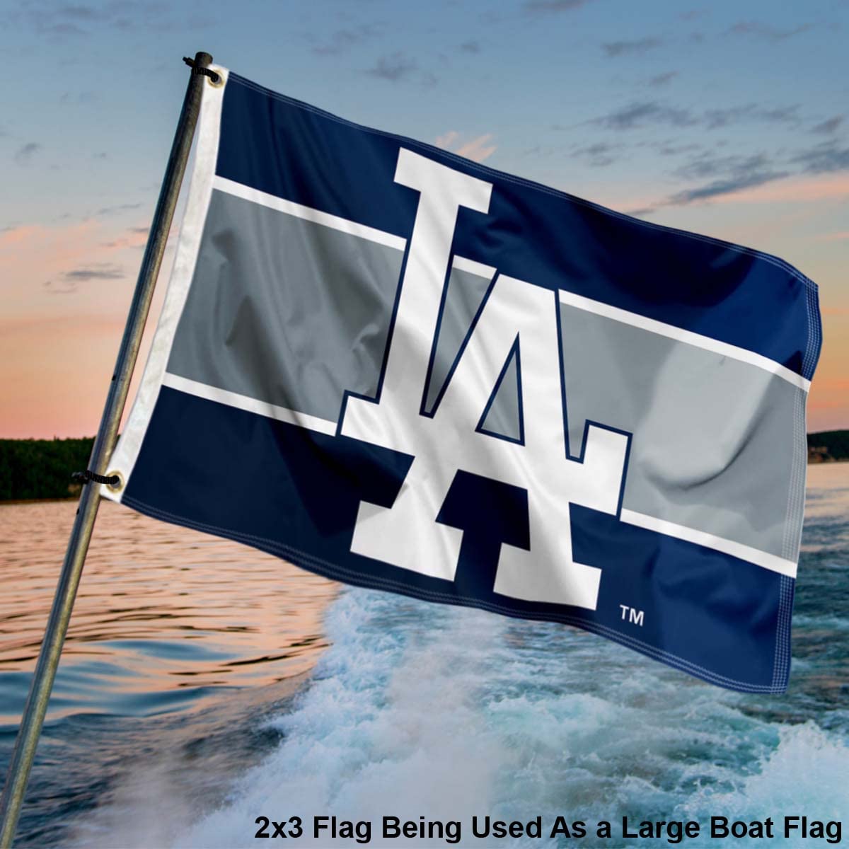 WinCraft Los Angeles Dodgers 2x3 Foot Small Flag - Sports Collectibles, Sports Memorabilia, Sports Fan Shop, Sports Gifts