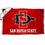 College Flags & Banners Co. San Diego State Aztecs 2x3 Foot Flag - Sports Collectibles, Sports Memorabilia, Sports Fan Shop, Sports Gifts