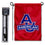 College Flags & Banners Co. American Eagles Logo Garden Flag and USA Flag Stand Pole Holder Set - Sports Collectibles, Sports Memorabilia, Sports Fan Shop, Sports Gifts