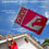College Flags & Banners Co. Wisconsin-Lacrosse Eagles Nylon Flag and Pole Bracket Mount Bundle - Sports Collectibles, Sports Memorabilia, Sports Fan Shop, Sports Gifts