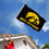 College Flags & Banners Co. Iowa Hawkeyes Black University Large College Flag - Sports Collectibles, Sports Memorabilia, Sports Fan Shop, Sports Gifts