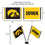 WinCraft Hawkeyes Desk and Table Top Flags - Sports Collectibles, Sports Memorabilia, Sports Fan Shop, Sports Gifts