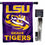 College Flags & Banners Co. LSU Geaux Tigers House Flag with Flag Pole Set - Sports Collectibles, Sports Memorabilia, Sports Fan Shop, Sports Gifts