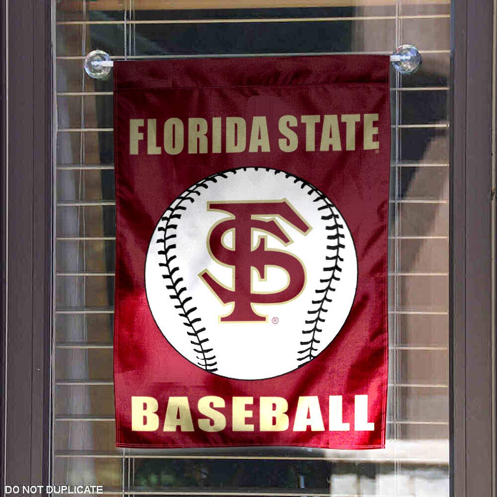 Florida State Seminoles Baseball Garden Flag and Yard Banner - Sports Collectibles, Sports Memorabilia, Sports Fan Shop, Sports Gifts