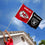 WinCraft Chiefs and Raiders House Divided Flag Rivalry Banner - Sports Collectibles, Sports Memorabilia, Sports Fan Shop, Sports Gifts