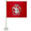 College Flags & Banners Co. USD Coyotes Car and Auto Flag - Sports Collectibles, Sports Memorabilia, Sports Fan Shop, Sports Gifts