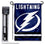 WinCraft Tampa Bay Lightning Garden Flag with Pole Stand Holder - Sports Collectibles, Sports Memorabilia, Sports Fan Shop, Sports Gifts