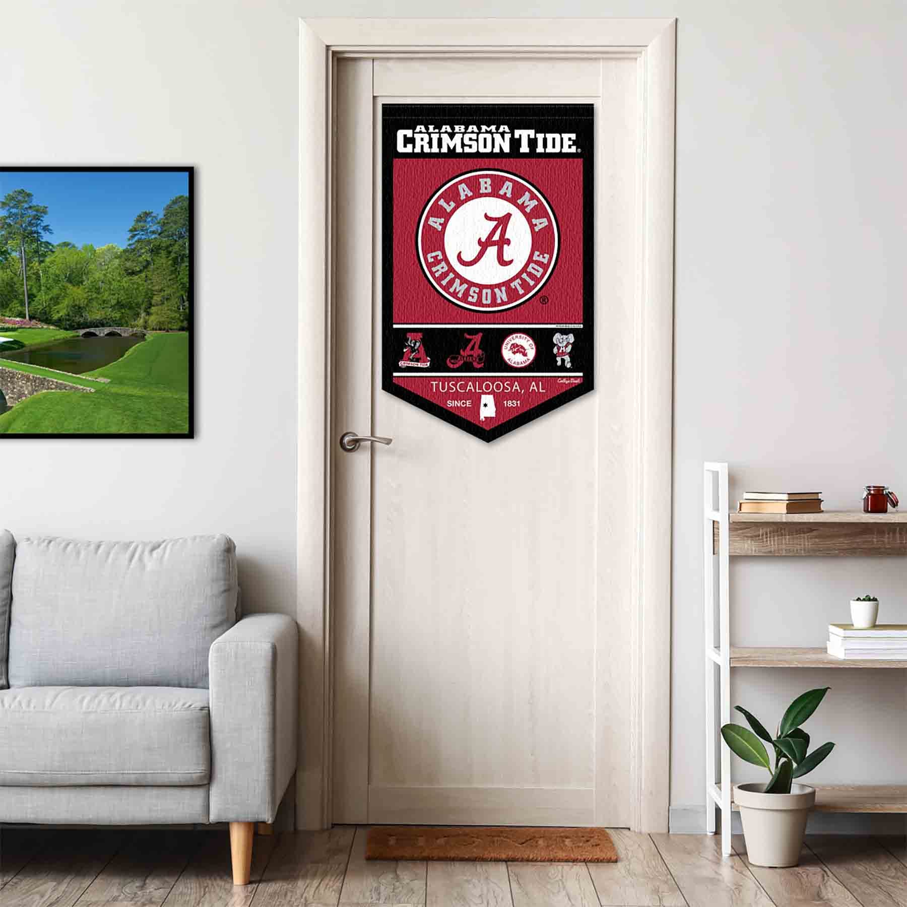 College Flags & Banners Co. Alabama Crimson Tide Heritage History Banner Pennant - Sports Collectibles, Sports Memorabilia, Sports Fan Shop, Sports Gifts