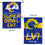 WinCraft Los Angeles Rams NFC Champions Super Bowl LVI Double Sided Garden Banner Flag - Sports Collectibles, Sports Memorabilia, Sports Fan Shop, Sports Gifts