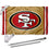 WinCraft 49ers Gold Flag Pole and Bracket Kit - Sports Collectibles, Sports Memorabilia, Sports Fan Shop, Sports Gifts