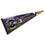 WinCraft Baltimore Ravens 2 Time Bowl Champions Pennant Banner Flag - Sports Collectibles, Sports Memorabilia, Sports Fan Shop, Sports Gifts