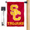 USC Trojans New SC Logo Garden Flag and Mailbox Post Pole Mount Holder Set - Sports Collectibles, Sports Memorabilia, Sports Fan Shop, Sports Gifts