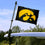 College Flags & Banners Co. Iowa Hawkeye Golf Cart and Boat Flag - Sports Collectibles, Sports Memorabilia, Sports Fan Shop, Sports Gifts