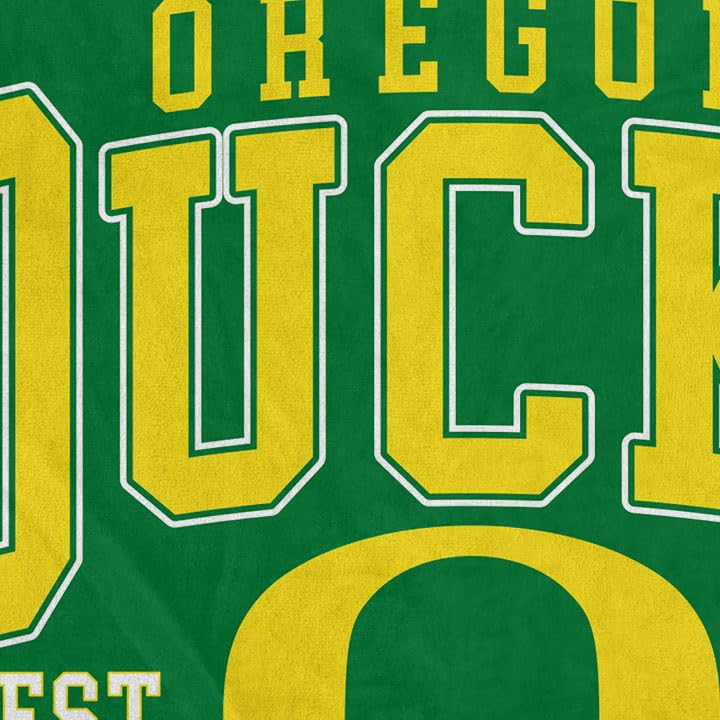 NCAA Oregon Ducks Vintage Arch Block Ultra Soft Blanket - Sports Gifts, Sports Memorabilia, Sports Collectibles, Fan Shop
