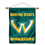 College Flags & Banners Co. Wayne State University Banner Flag and Wood Pole Set - Sports Collectibles, Sports Memorabilia, Sports Fan Shop, Sports Gifts