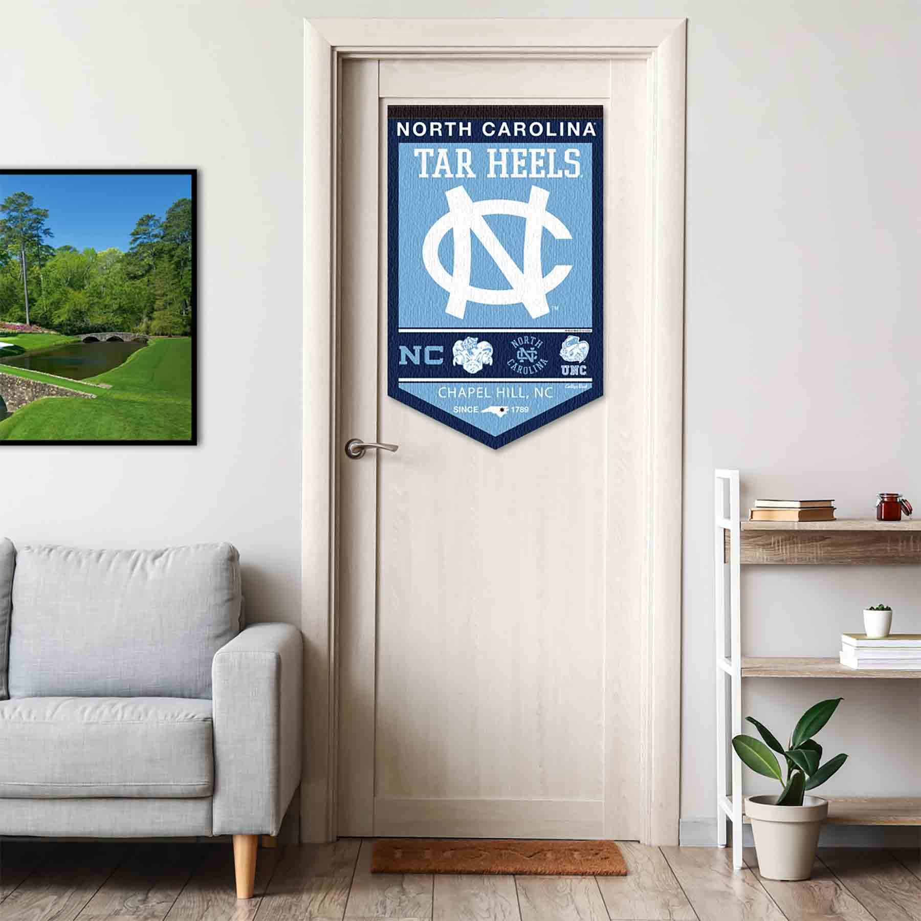 College Flags & Banners Co. UNC Tar Heels Heritage History Banner Pennant - Sports Collectibles, Sports Memorabilia, Sports Fan Shop, Sports Gifts