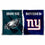 WinCraft Eagles and Giants House Divided Flag Rivalry Banner - Sports Collectibles, Sports Memorabilia, Sports Fan Shop, Sports Gifts