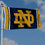 WinCraft Irish ND Logo 3x5 Banner Flag - Sports Collectibles, Sports Memorabilia, Sports Fan Shop, Sports Gifts