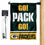 WinCraft Packers Go Pack Go Garden Flag and Mailbox Post Pole Holder Mount - Sports Collectibles, Sports Memorabilia, Sports Fan Shop, Sports Gifts