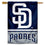 WinCraft San Diego Baseball Double Sided House Flag - Sports Collectibles, Sports Memorabilia, Sports Fan Shop, Sports Gifts