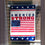 Sports Flags Pennants Company America Strong USA Garden Flag - Sports Collectibles, Sports Memorabilia, Sports Fan Shop, Sports Gifts