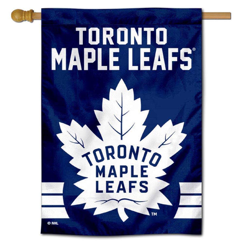 WinCraft Toronto Maple Leafs Double Sided Banner House Flag - Sports Collectibles, Sports Memorabilia, Sports Fan Shop, Sports Gifts