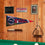 WinCraft New England Patriots 6 Time Bowl Champions Pennant Banner Flag - Sports Collectibles, Sports Memorabilia, Sports Fan Shop, Sports Gifts