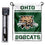College Flags & Banners Co. Ohio Bobcats Garden Flag and USA Flag Stand Pole Holder Set - Sports Collectibles, Sports Memorabilia, Sports Fan Shop, Sports Gifts