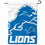 WinCraft Detroit Lions Large Logo Double Sided Garden Banner Flag - Sports Collectibles, Sports Memorabilia, Sports Fan Shop, Sports Gifts