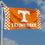 Tennessee Volunteers Checkerboard Large Grommet Banner Flag - Sports Collectibles, Sports Memorabilia, Sports Fan Shop, Sports Gifts