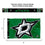 WinCraft Dallas Stars Printed Header 3x5 Premium Banner Flag - Sports Collectibles, Sports Memorabilia, Sports Fan Shop, Sports Gifts