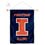 Illinois Fighting Illini Banner for Windows Doors and Walls - Sports Collectibles, Sports Memorabilia, Sports Fan Shop, Sports Gifts