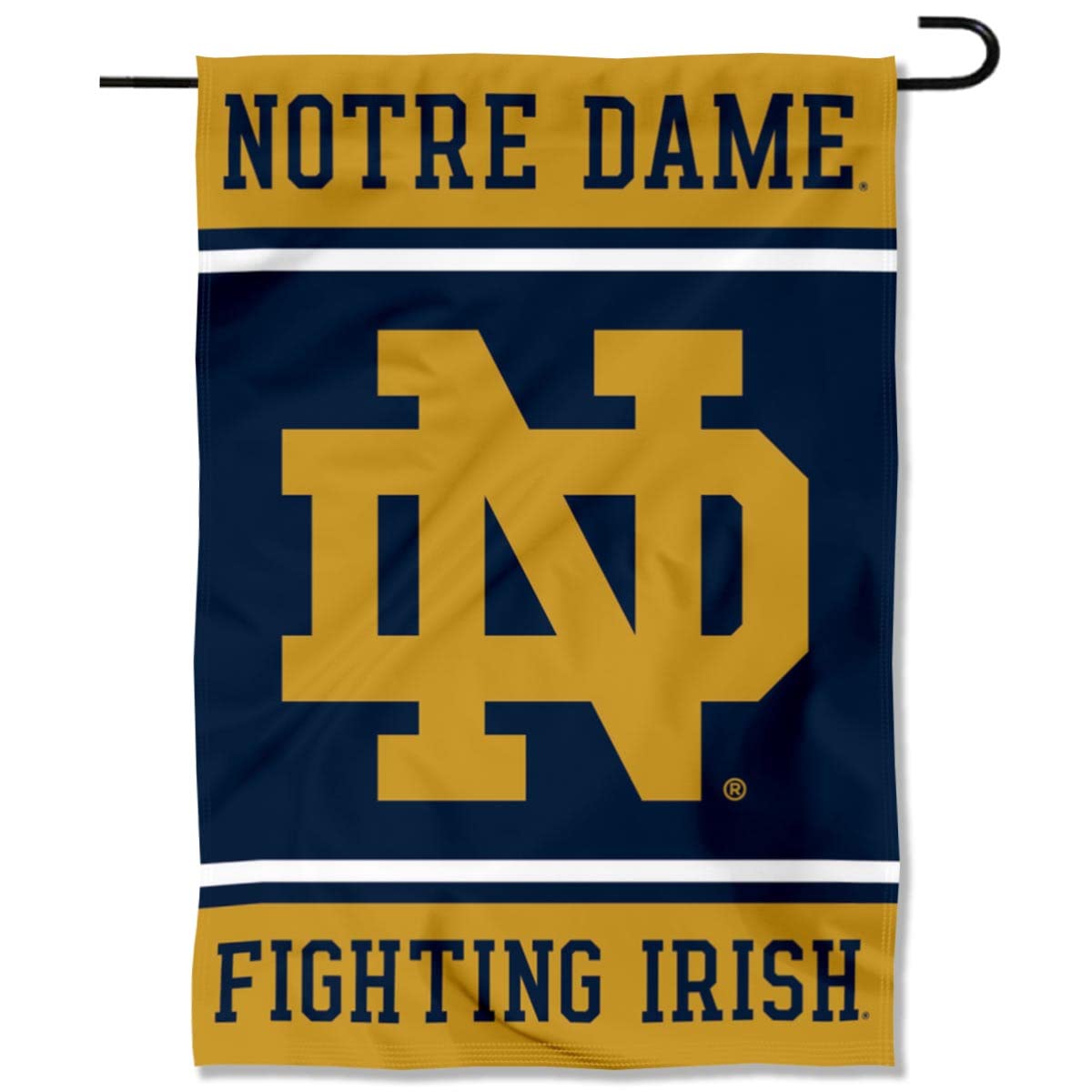 WinCraft Irish ND Logo Garden Banner Flag - Sports Collectibles, Sports Memorabilia, Sports Fan Shop, Sports Gifts