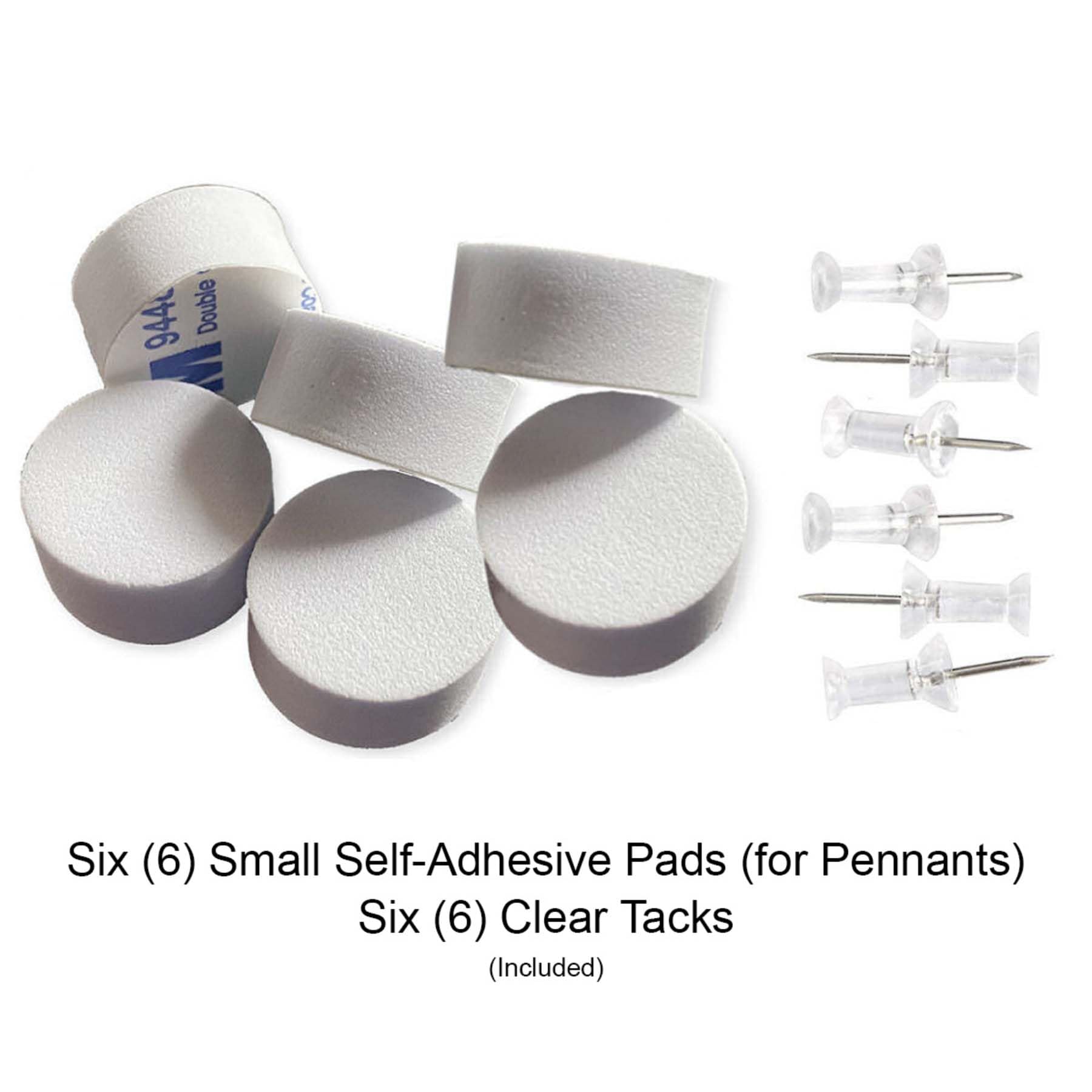 College Flags & Banners Co. Morehouse Maroon Tigers Pennant Flag and Wall Tack Mount Pads - Sports Collectibles, Sports Memorabilia, Sports Fan Shop, Sports Gifts