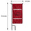 College Flags & Banners Co. Arkansas Razorbacks Mini Garden and Flower Pot Flag Topper - Sports Collectibles, Sports Memorabilia, Sports Fan Shop, Sports Gifts
