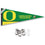 College Flags & Banners Co. Oregon Pennant Flag and Wall Tack Mount Pads - Sports Collectibles, Sports Memorabilia, Sports Fan Shop, Sports Gifts