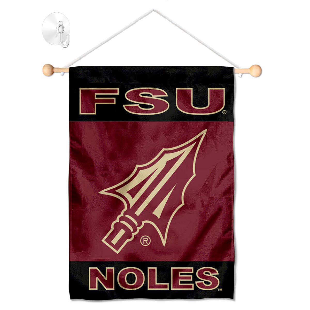 Florida State Seminoles Banner for Windows Doors and Walls - Sports Collectibles, Sports Memorabilia, Sports Fan Shop, Sports Gifts