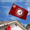 College Flags & Banners Co. Alabama Crimson Tide SEC Flag with Pole and Bracket Kit - Sports Collectibles, Sports Memorabilia, Sports Fan Shop, Sports Gifts