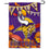WinCraft Minnesota Vikings Fall Leaves Decorative Football Garden Flag Double Sided Banner - Sports Collectibles, Sports Memorabilia, Sports Fan Shop, Sports Gifts