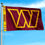 WinCraft Washington Commanders Printed Header 3x5 Foot Banner Flag - Sports Collectibles, Sports Memorabilia, Sports Fan Shop, Sports Gifts