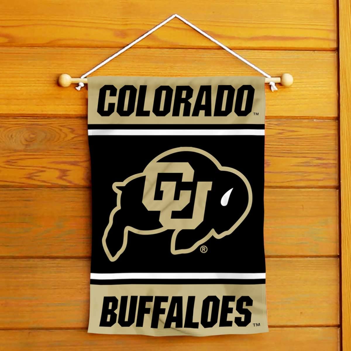 College Flags & Banners Co. Colorado Buffaloes Garden Flag - Sports Collectibles, Sports Memorabilia, Sports Fan Shop, Sports Gifts