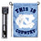College Flags & Banners Co. University of North Carolina Country Garden Flag and USA Flag Stand Pole Holder Set - Sports Collectibles, Sports Memorabilia, Sports Fan Shop, Sports Gifts