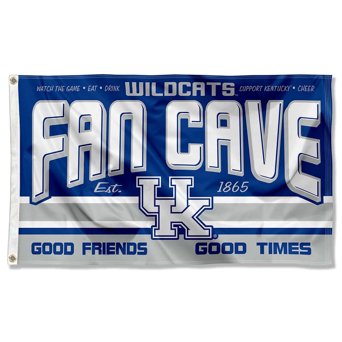 Kentucky Wildcats Fan Man Cave Banner Flag - Sports Collectibles, Sports Memorabilia, Sports Fan Shop, Sports Gifts