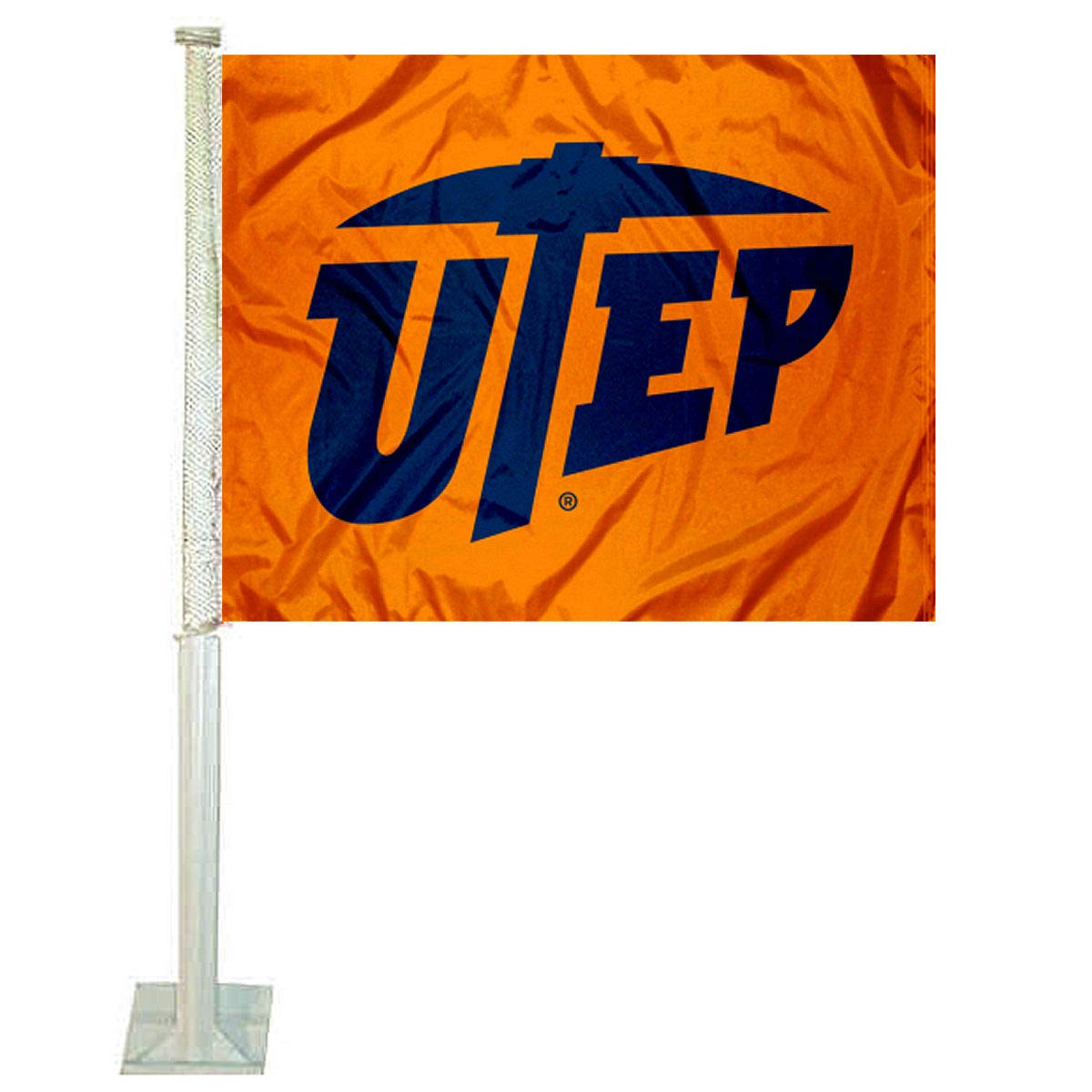 College Flags & Banners Co. Texas El Paso Miners Car Flag - Sports Collectibles, Sports Memorabilia, Sports Fan Shop, Sports Gifts