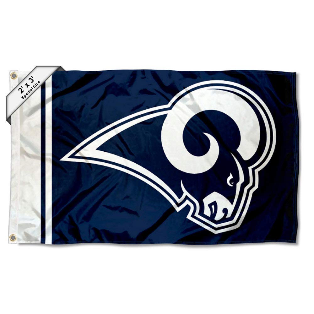 WinCraft LA Rams 2x3 Feet Small Flag - Sports Collectibles, Sports Memorabilia, Sports Fan Shop, Sports Gifts