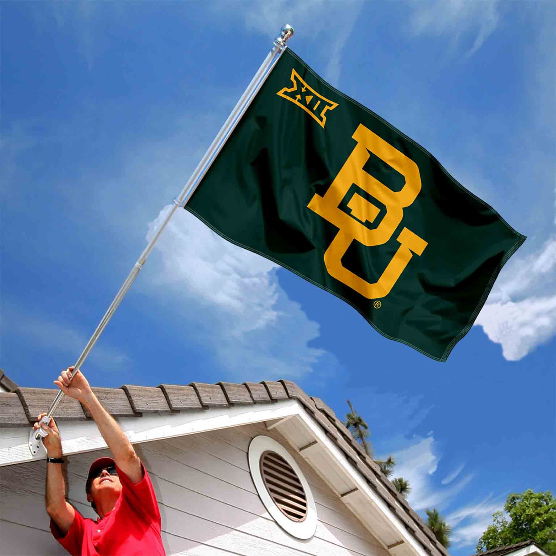 College Flags & Banners Co. Baylor BU Bears Big 12 3x5 Flag - Sports Collectibles, Sports Memorabilia, Sports Fan Shop, Sports Gifts