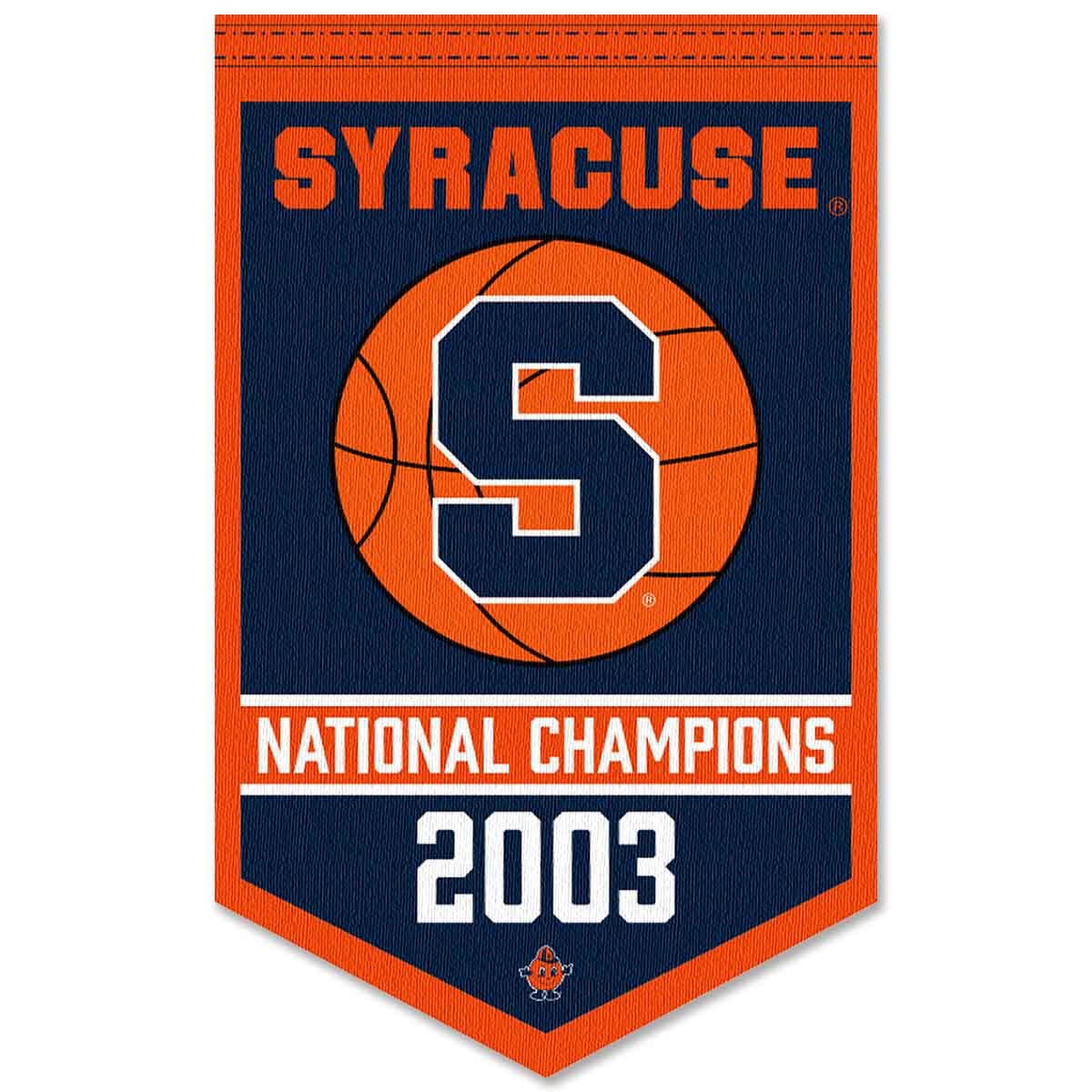 Syracuse Orange Basketball National Champions Banner - Sports Collectibles, Sports Memorabilia, Sports Fan Shop, Sports Gifts