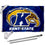 College Flags & Banners Co. Kent State Golden Flashes New Logo and Pole Bracket Mount Bundle - Sports Collectibles, Sports Memorabilia, Sports Fan Shop, Sports Gifts